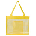 Wholesale Lightweight Outdoor Stiff Mesh Beach Grocery Net Shopping Tote Storage Bags